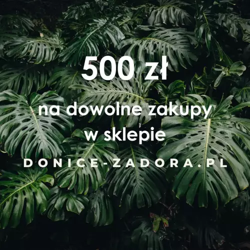 Karta podarunkowa DONICE-ZADORA.PL - 500 zł